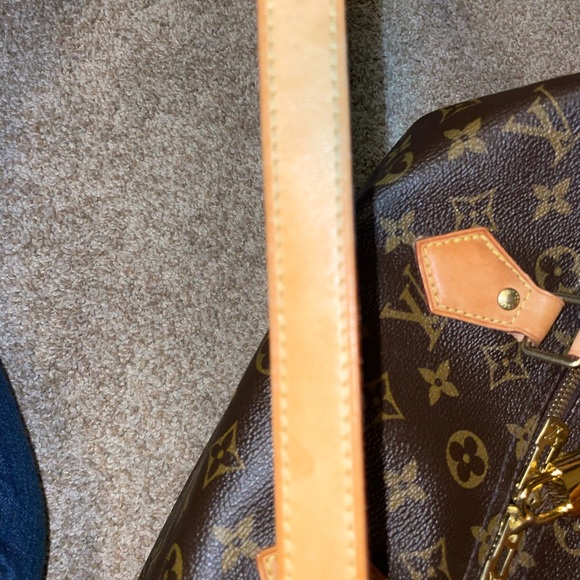 Louis Vuitton Speedy bandouliere custom - Picture 13 of 14